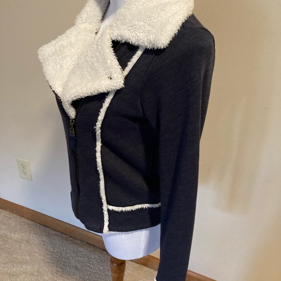 Splendid Knit Moto Jacket - Picture 2 of 12